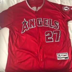 Mike Trout Los Angeles Angels baseball Jersey